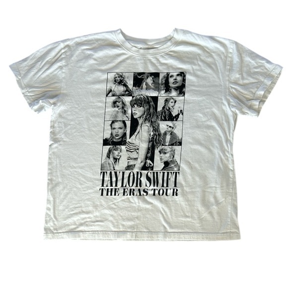 Taylor Swift Tops - Taylor Swift The Eras Tour White T-Shirt size XL
